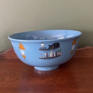 Whimsical Blue Bowl
